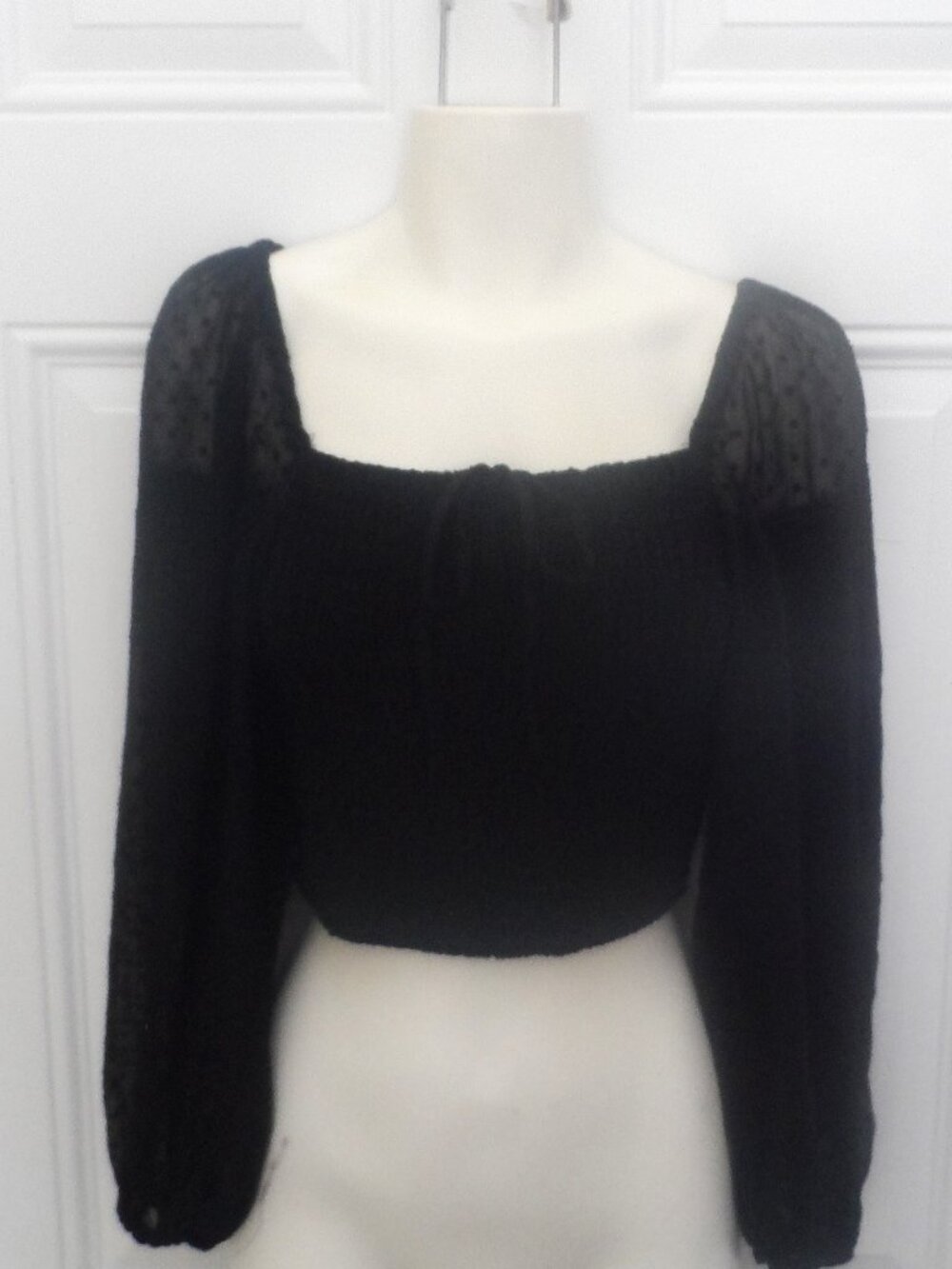 Black Crop Top Going Out